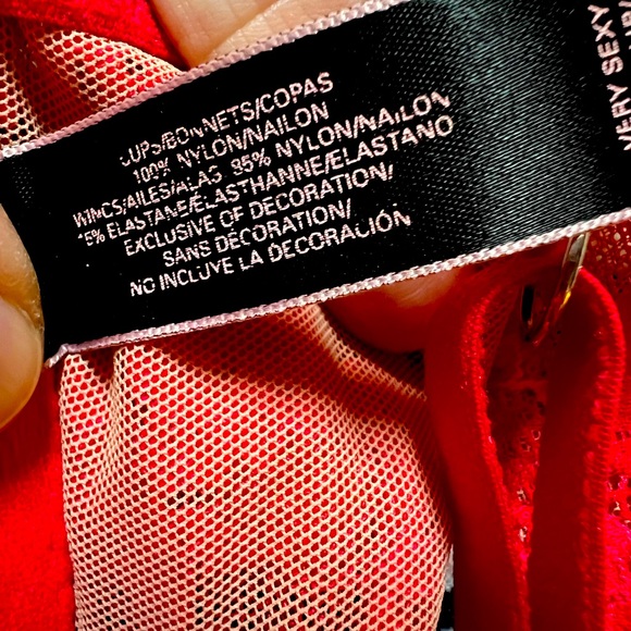 VICTORIA SECRETS 34DD VERY SEXY PUSH UP BRA WITH COOL NECK COLLAR OPENS/CLOSES - Picture 6 of 8